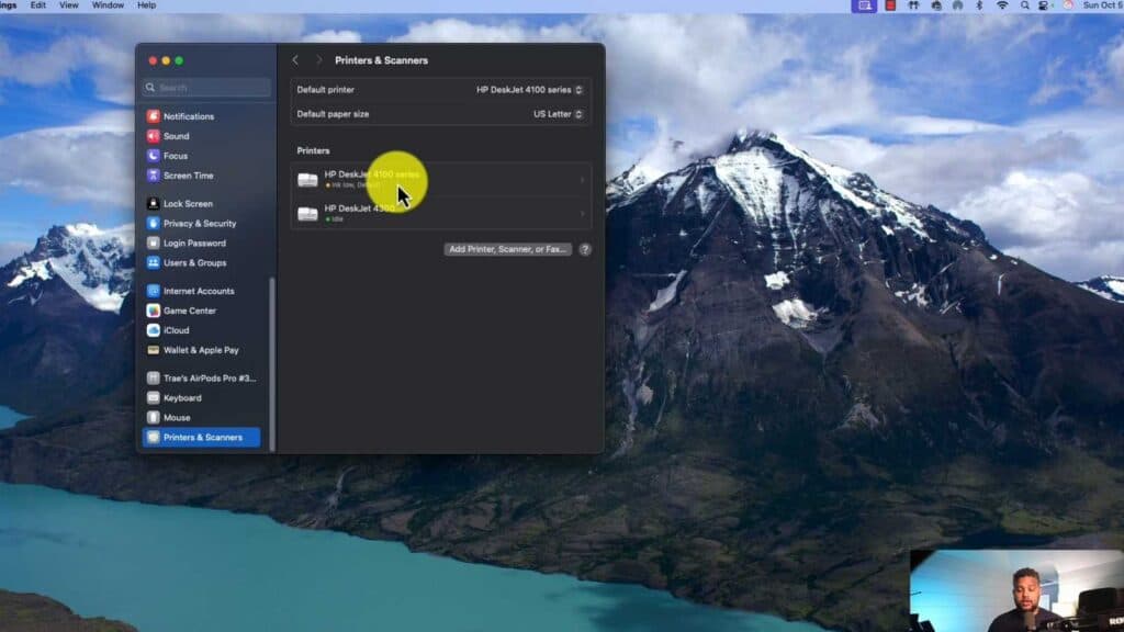 How To Change Default Printer on Mac
